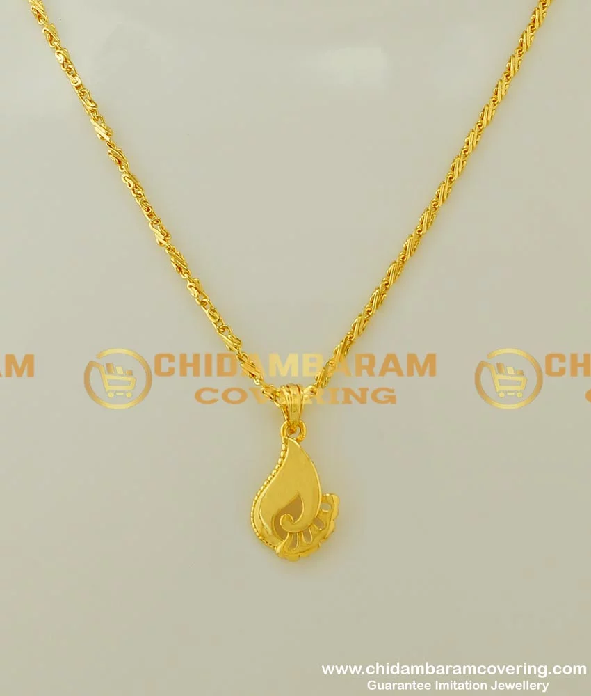 casting gold pendant